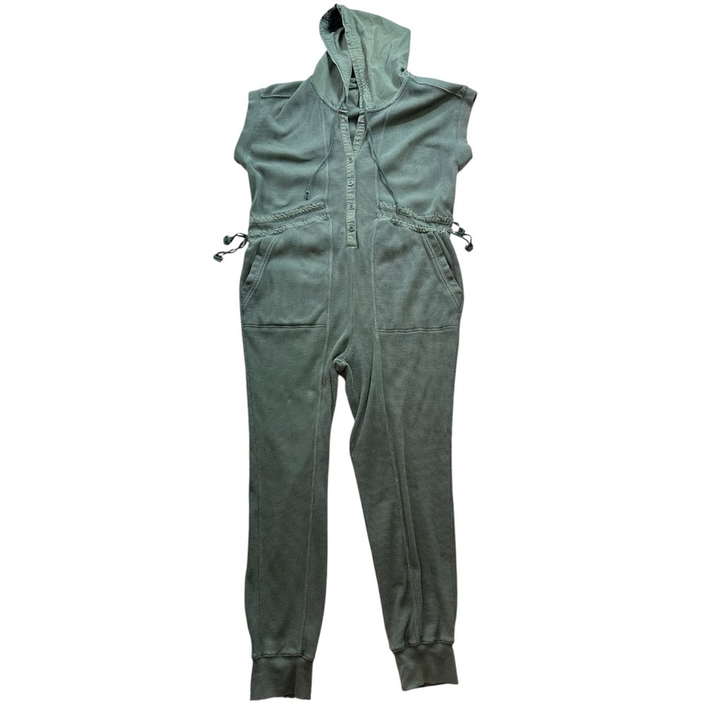 Daily Practice by Anthropologie Vapor Waffle Jumpsuit Size XS - Picture 3 of 10